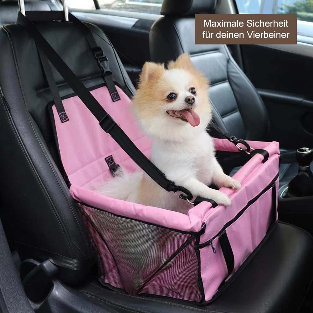 Faltbarer Hundekorb für Autositze