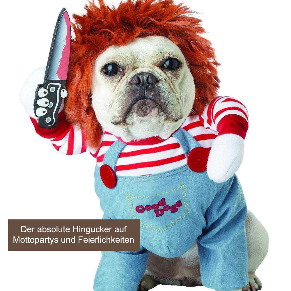 Hunde Kostüm für Halloween und Weihnachten
