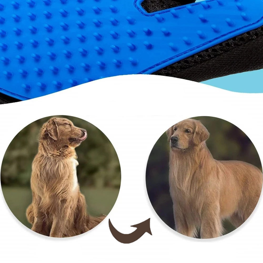 handschuh fell hund Fellpflege Handschuh – Hundewelt24
